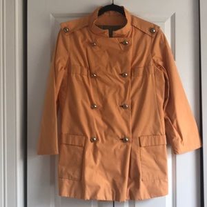 Vintage Waterproof Rain Coat and Skirt Set